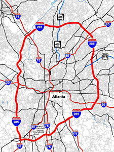 Atlanta's I-285 to See Variable Speed Limit Signs - TopNews - Drivers - TopNews - TruckingInfo.com